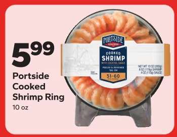 Portside Cooked Shrimp Ring