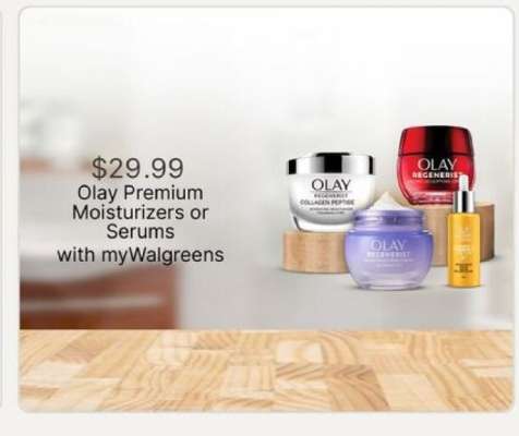 Olay Premium Moisturizers or Serums