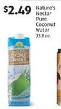 Nature's Nectar Pure Coconut Water