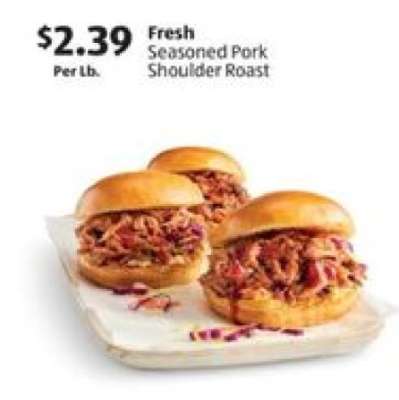 Fresh Seasoned Pork Shoulder Roast
