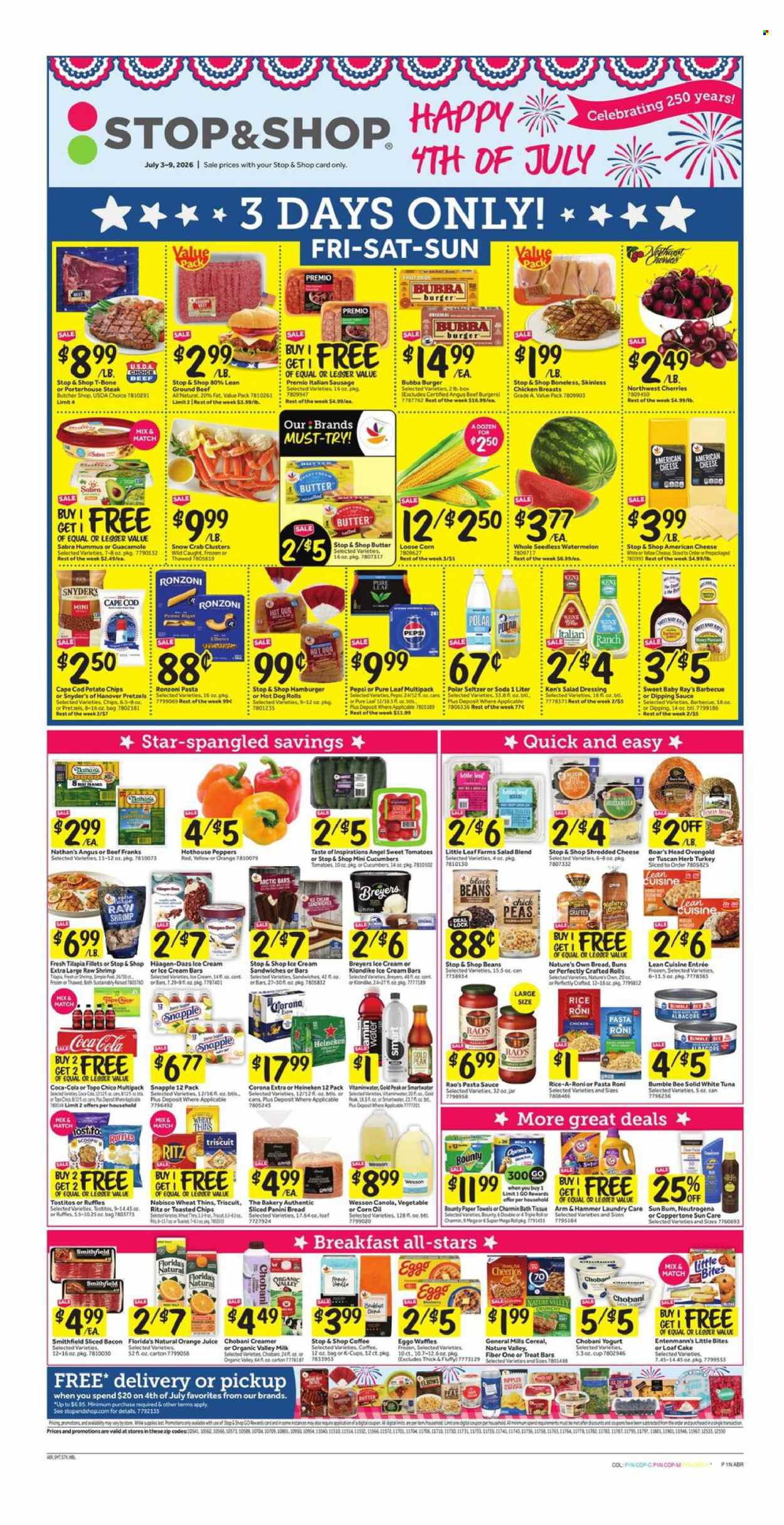Stop & Shop ad  - 07.03.2026 - 07.09.2026. Page 1