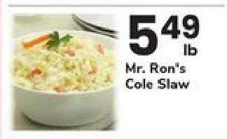 Mr. Ron's Cole Slaw