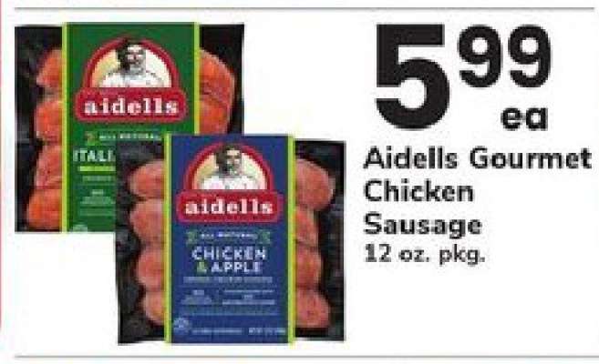 Aidells Gourmet Chicken Sausage