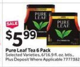Pure Leaf Tea 6 Pack