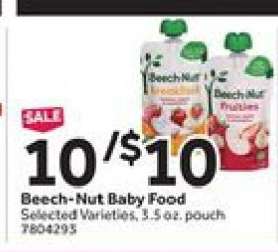 Beech-Nut Baby Food