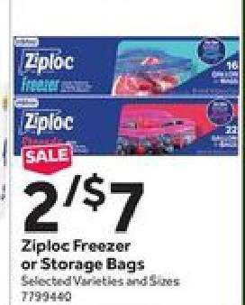 Ziploc Freezer or Storage Bags