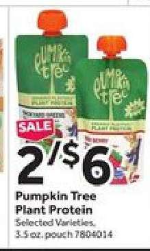 Pumpkin Tree Plant Protein