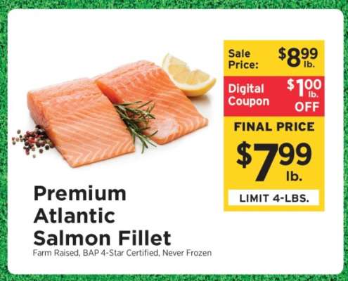 Premium Atlantic Salmon Fillet