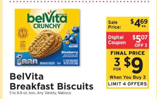 belVita Breakfast Biscuits