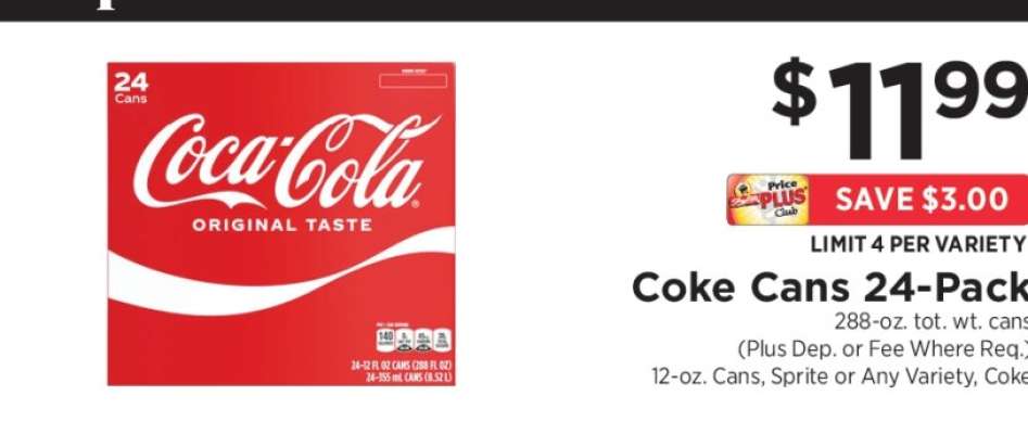 Coke Cans 24-Pack