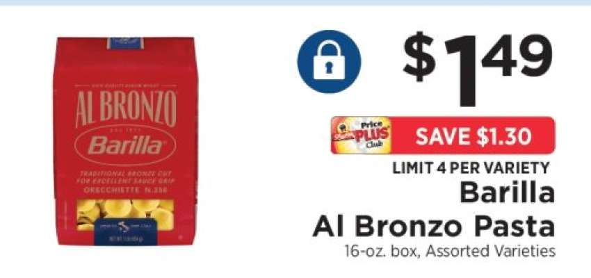 Barilla Al Bronzo Pasta