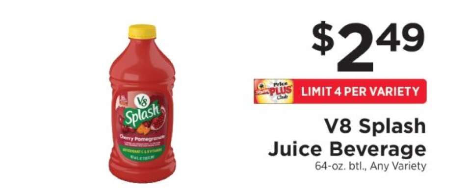 V8 Splash Juice Beverage