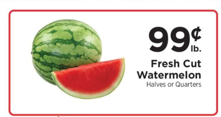 Fresh Cut Watermelon