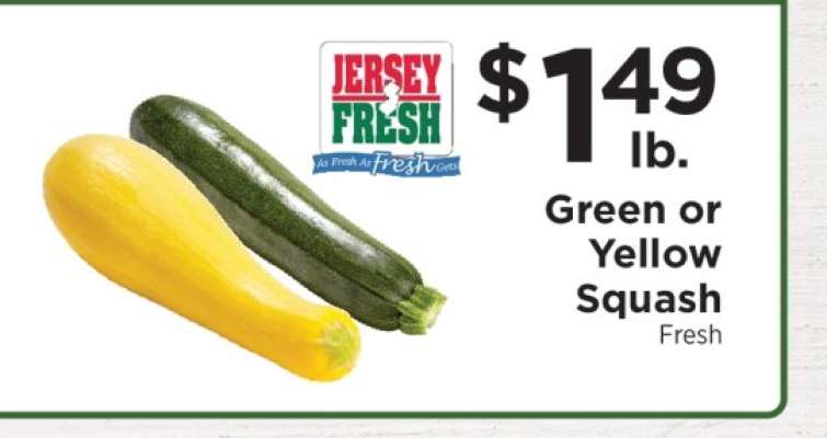 Green or Yellow Squash