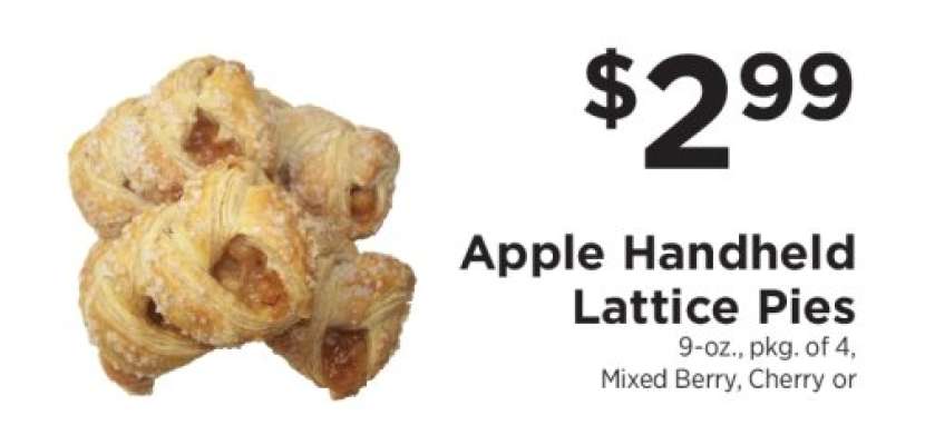 Apple Handheld Lattice Pies