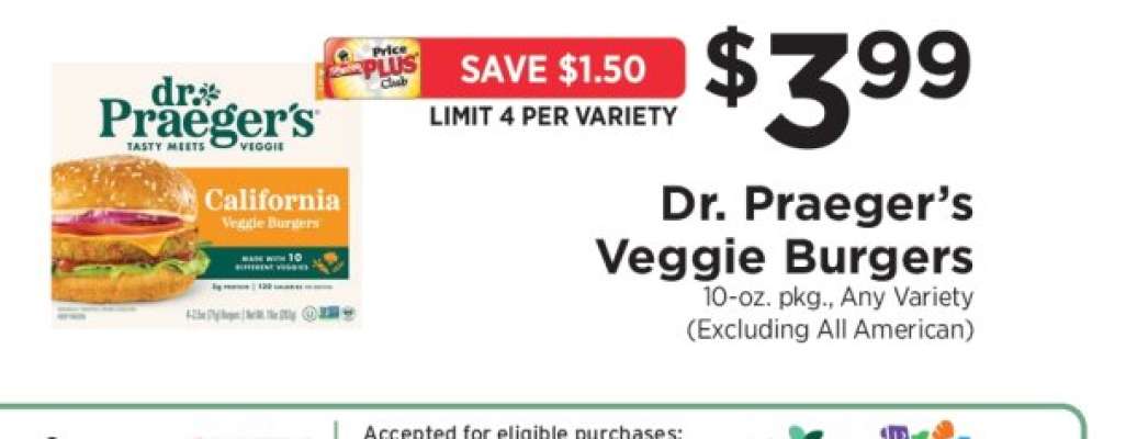 Dr. Praeger's Veggie Burgers