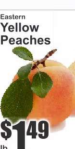 Eastern Yellow Peaches