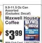 Maxwell House Coffee