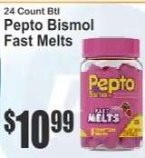 Pepto Bismol Fast Melts