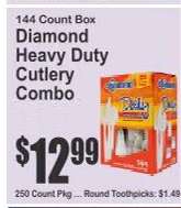 Diamond Heavy Duty Cutlery Combo