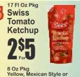 Swiss Tomato Ketchup
