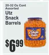 Utz Snack Barrels