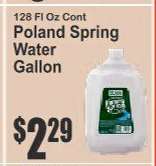 Poland Spring Water Gallon