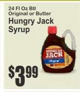 Hungry Jack Syrup