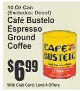 Café Bustelo Espresso Ground Coffee