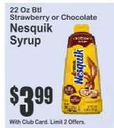 Nesquik Syrup