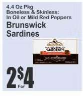 Brunswick Sardines