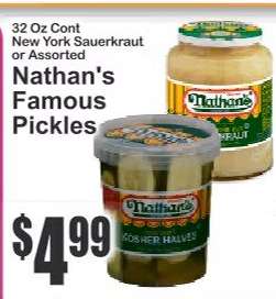Nathan's Famous Pickles