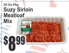 Suzy Sirloin Meatloaf Mix