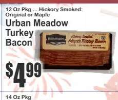 Urban Meadow Turkey Bacon