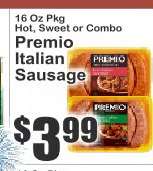 Premio Italian Sausage