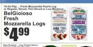 BelGioioso Fresh Mozzarella Logs