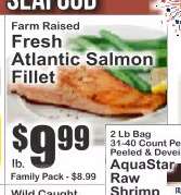 Fresh Atlantic Salmon Fillet