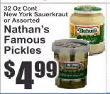 Nathan's Famous Pickles