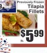 Tilapia Fillets