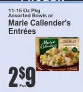 Marie Callender's Entrées