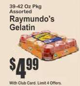 Raymundo's Gelatin