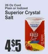 Superior Crystal Salt