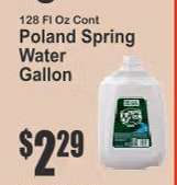 Poland Spring Water Gallon