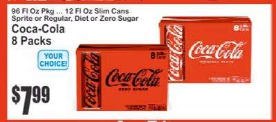 Coca-Cola 8 Packs