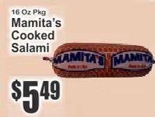 Mamita's Cooked Salami