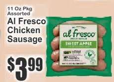 Al Fresco Chicken Sausage