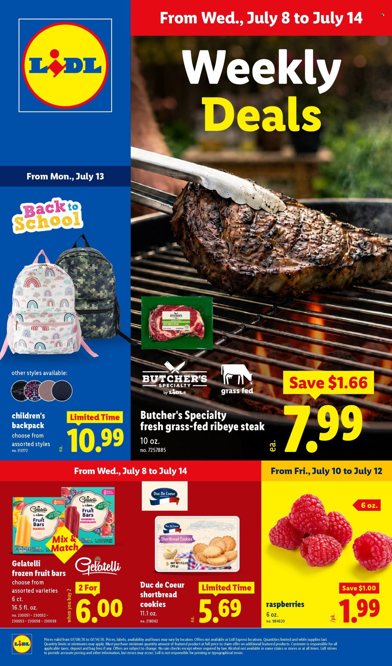 Lidl ad  - 07.08.2026 - 07.14.2026. Page 1