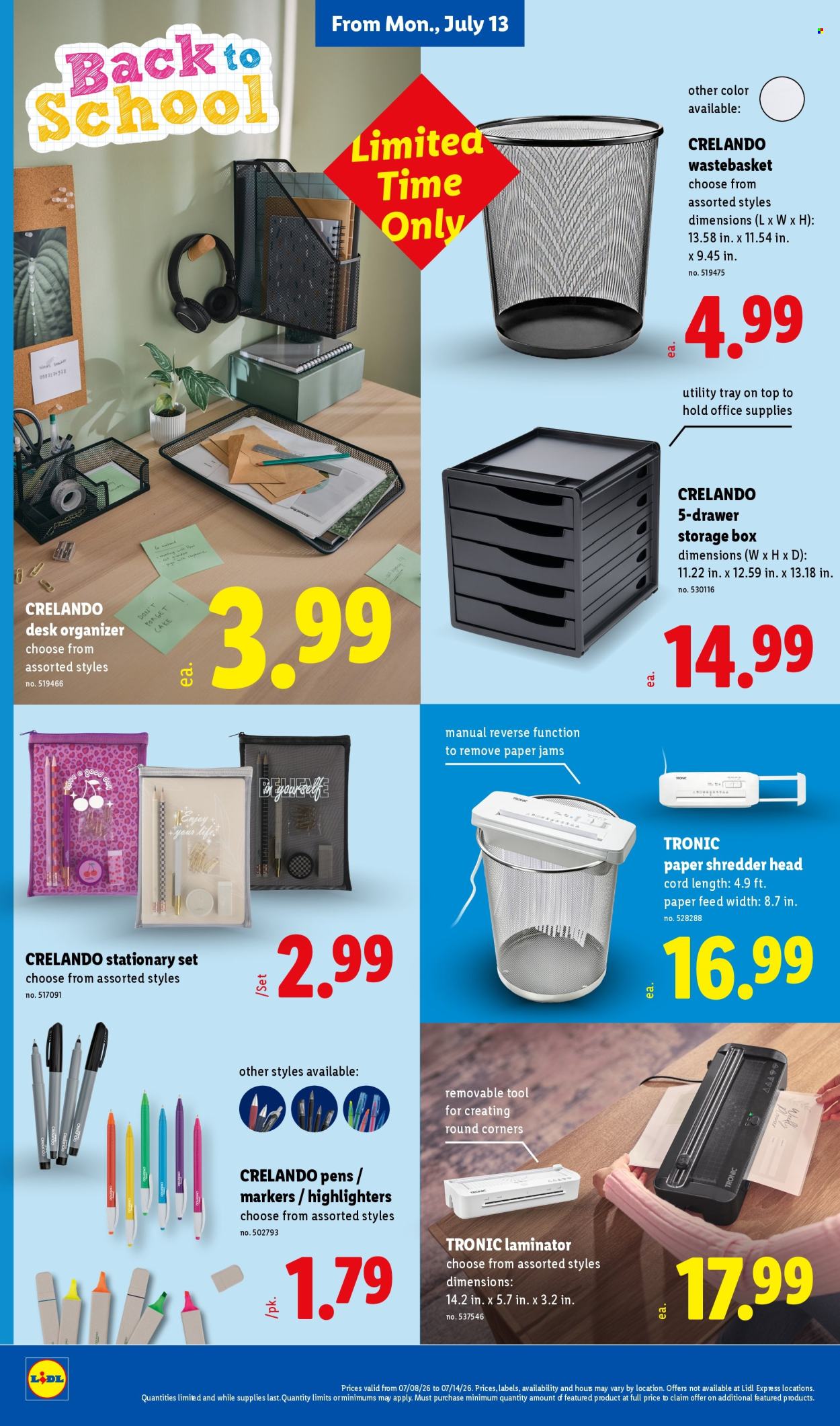 Lidl ad  - 07.08.2026 - 07.14.2026. Page 38