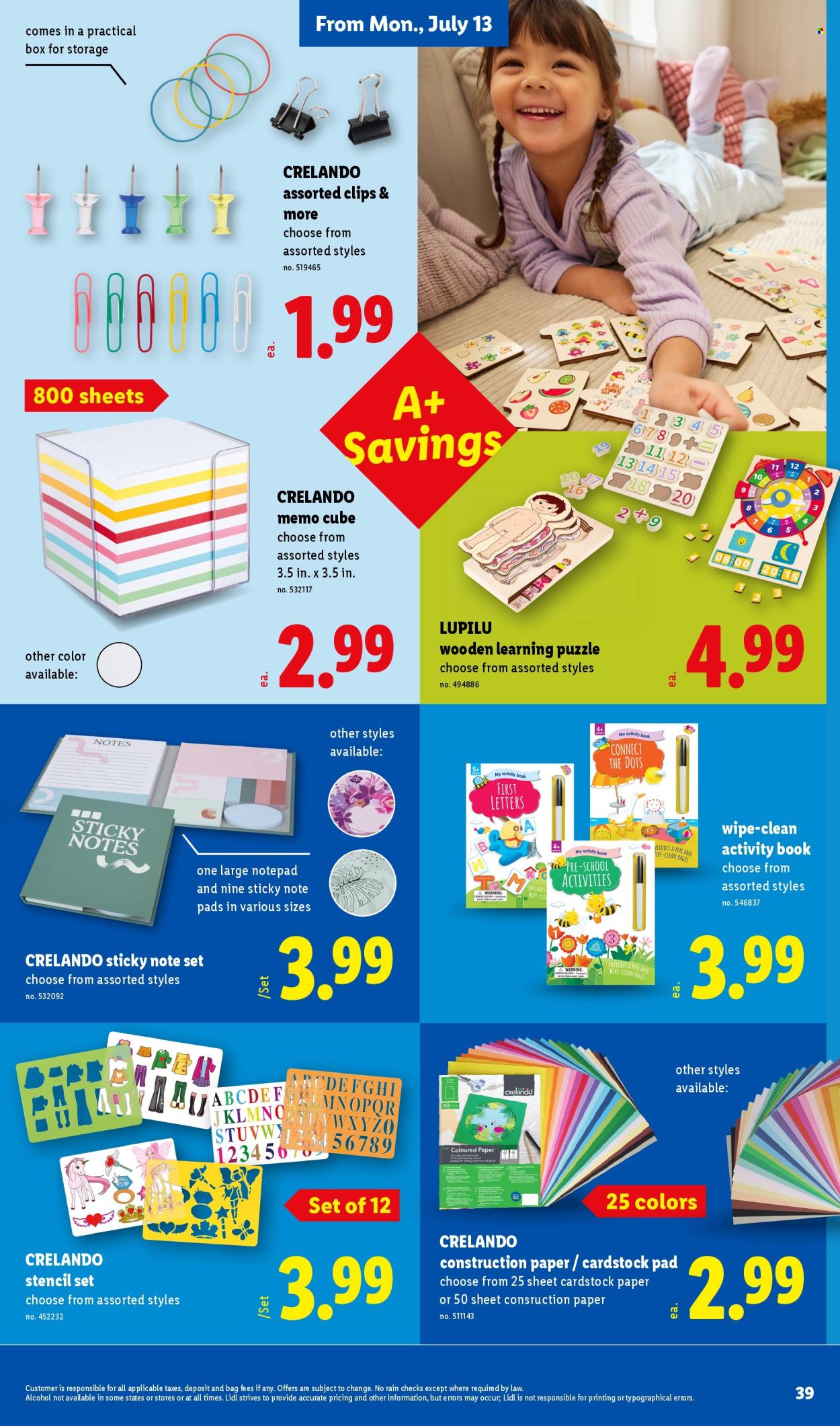 Lidl ad  - 07.08.2026 - 07.14.2026. Page 39
