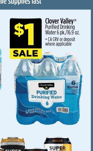 Clover Valley Purified Drinking Water
